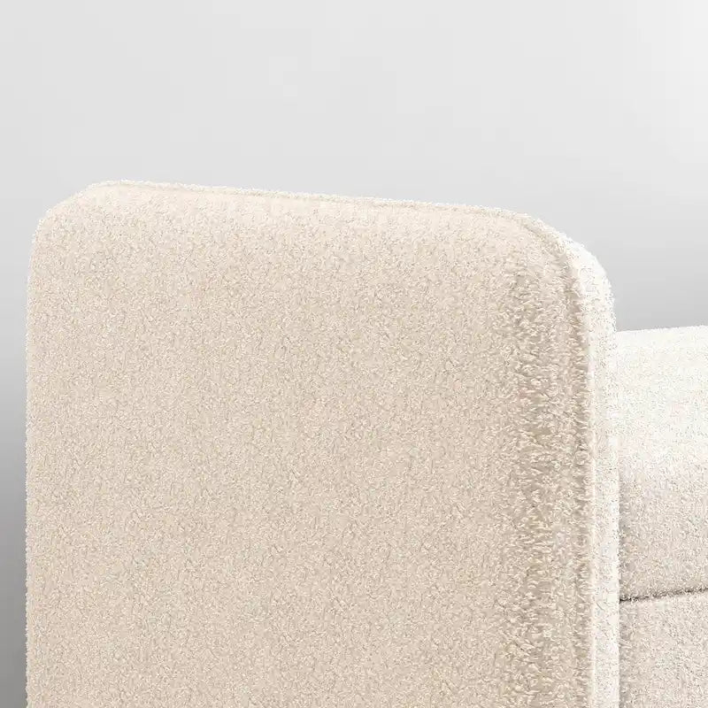 Tabouret de rangement en velours Teddy de conception moderne, Bancs de chambre
