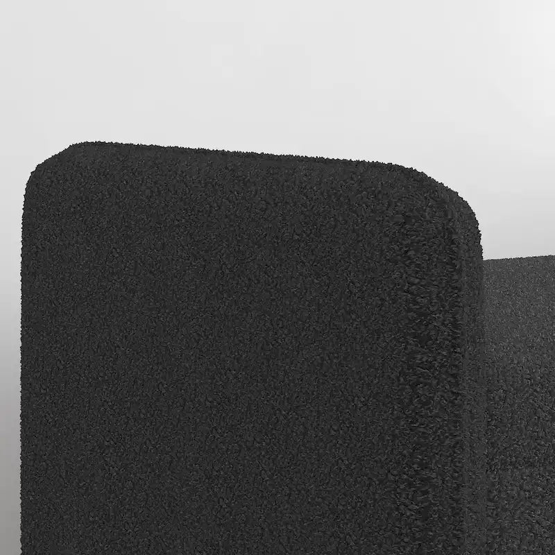 Tabouret de rangement en velours Teddy de conception moderne, Bancs de chambre