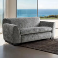 Causeuse moderne de style banc avec tissu certifié OEKO-TEX