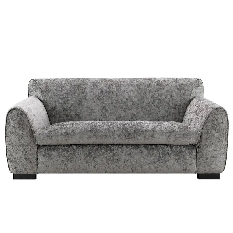 Causeuse moderne de style banc avec tissu certifié OEKO-TEX