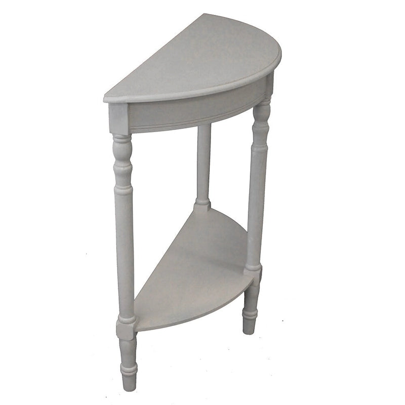 Table console d'entrée demi-lune