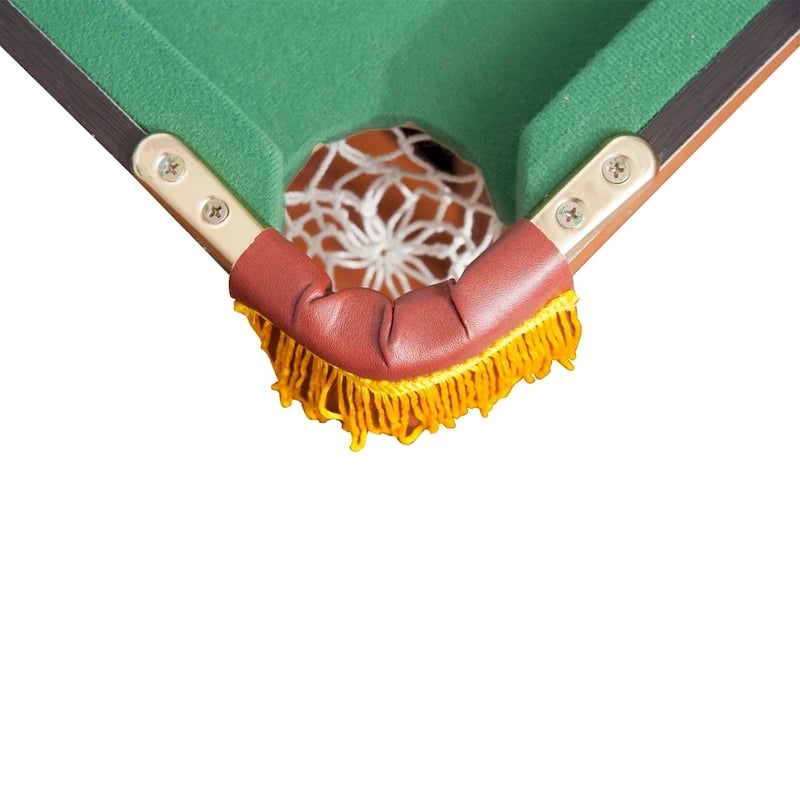 Table de billard pliable compacte de 55" avec plateau en feutre