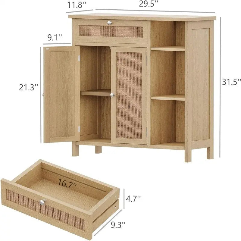 Meuble de salle de bain sur pied