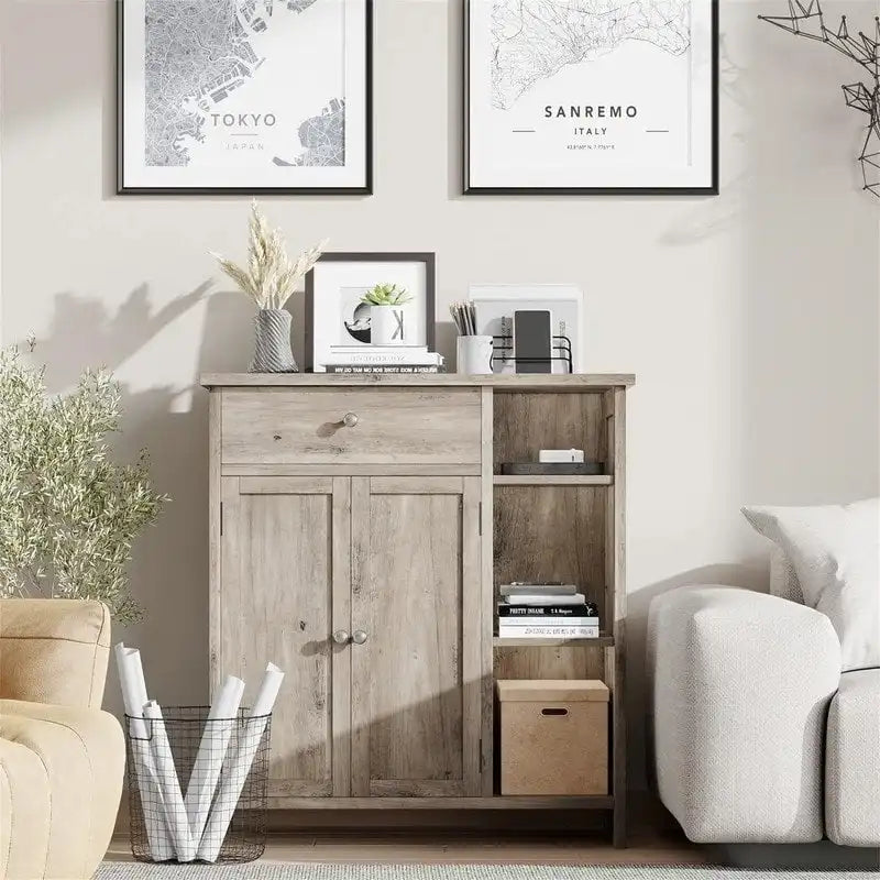 Meuble de salle de bain sur pied