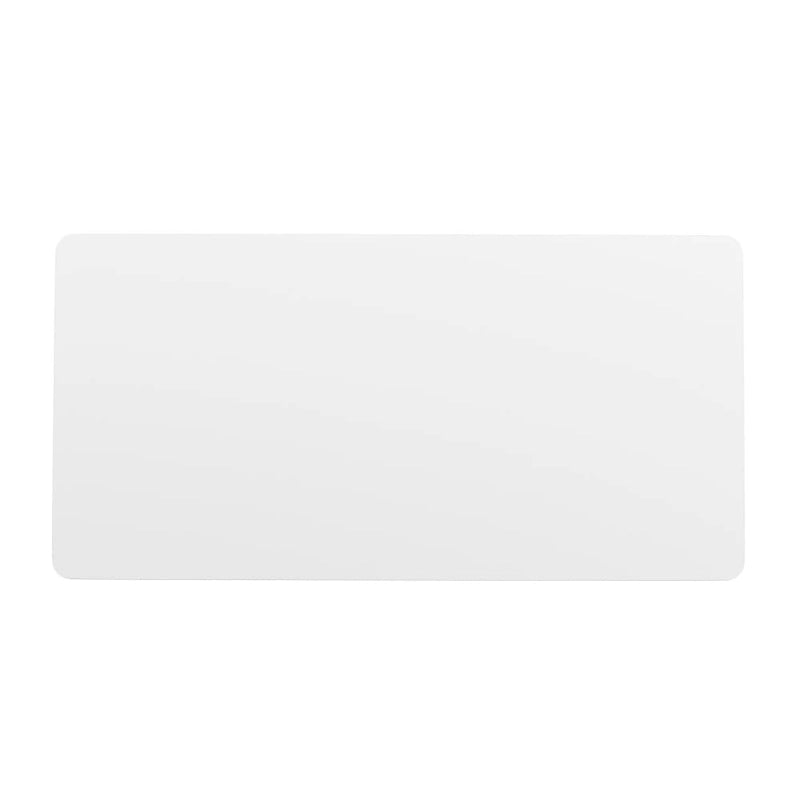 Plateau de table rectangulaire 30 x 60 avec dessus réversible en stratifié