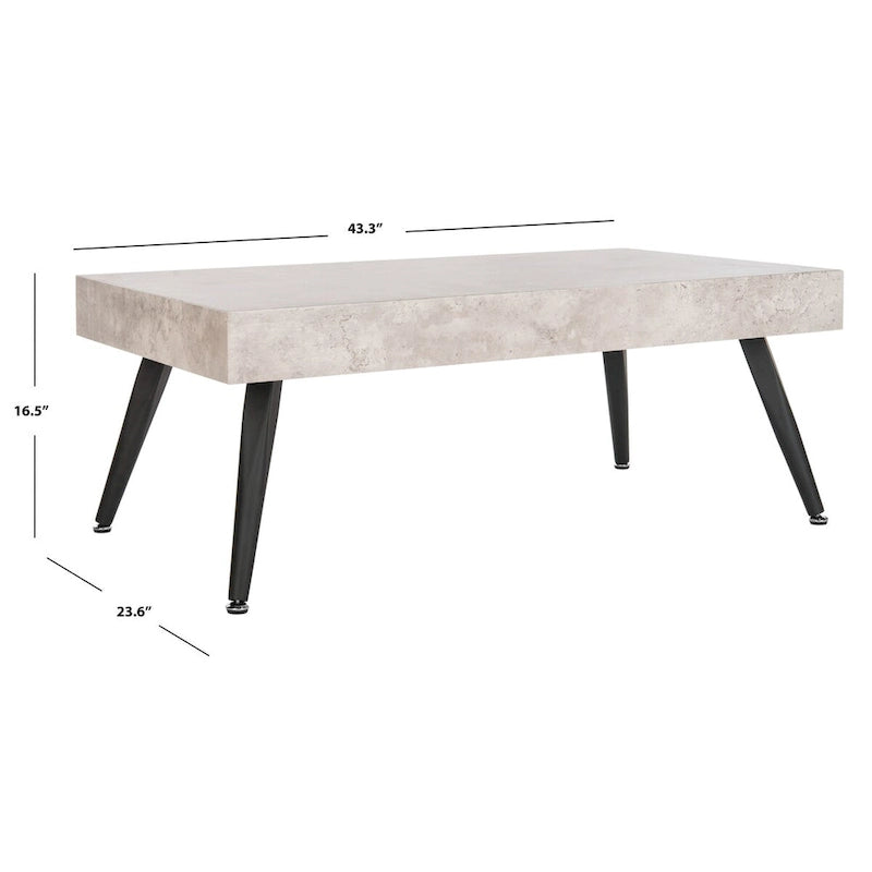 Table basse moderne - 43,3 x 23,6 x 16,5 - 43La x 24P x 17H