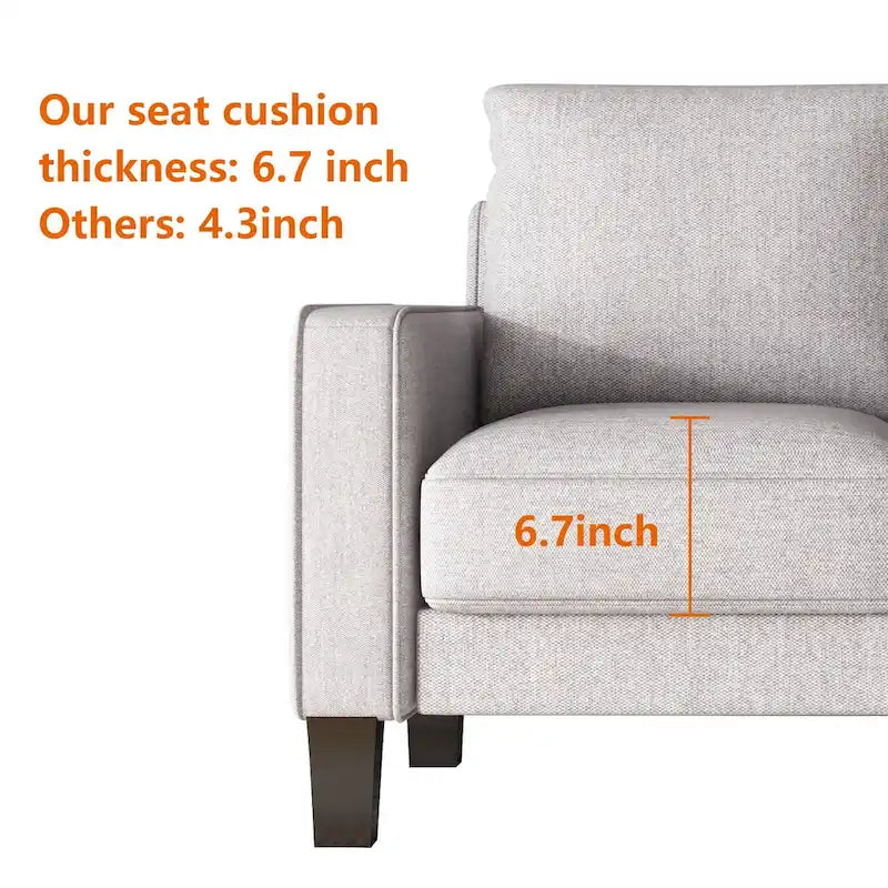 Mobilier de salon moderne Causeuse