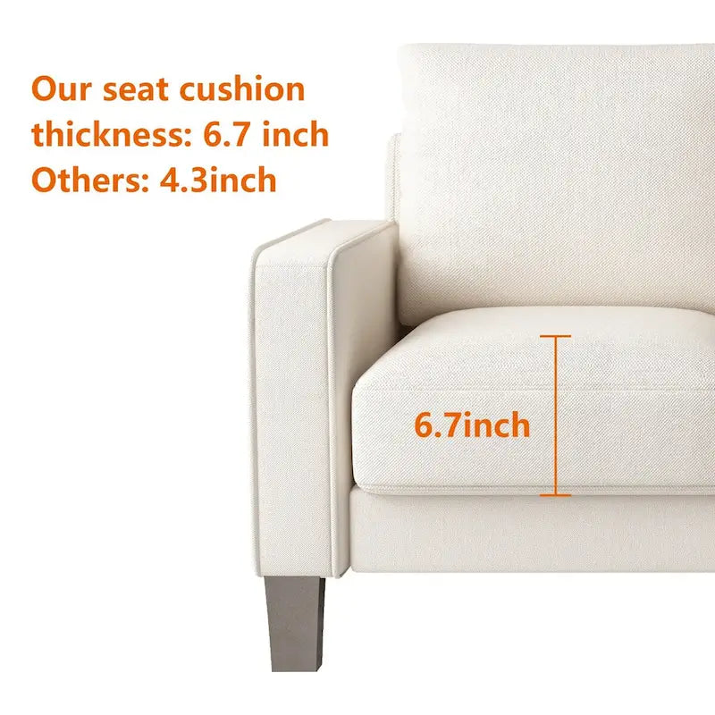 Mobilier de salon moderne Causeuse