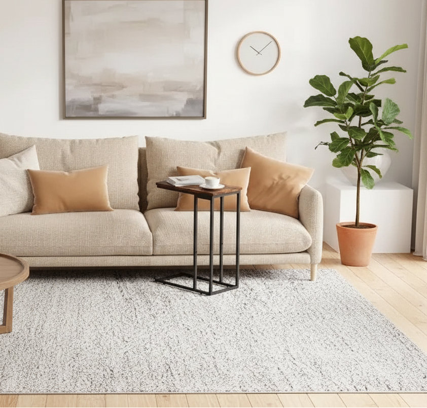 Small C Shaped End Table - 10D x 18.1W x 25H
