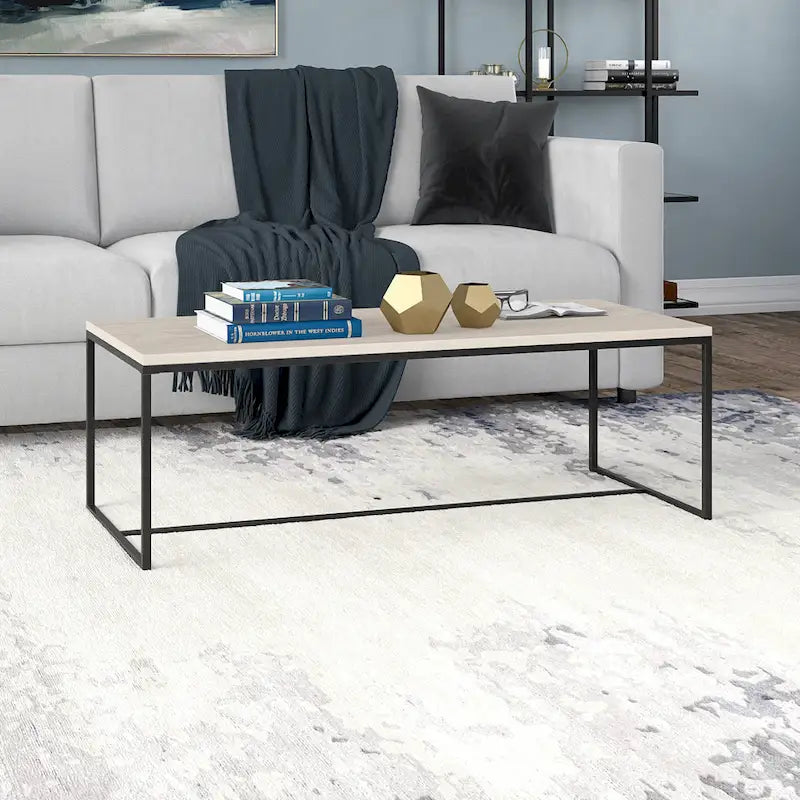 Table basse rectangulaire large 47