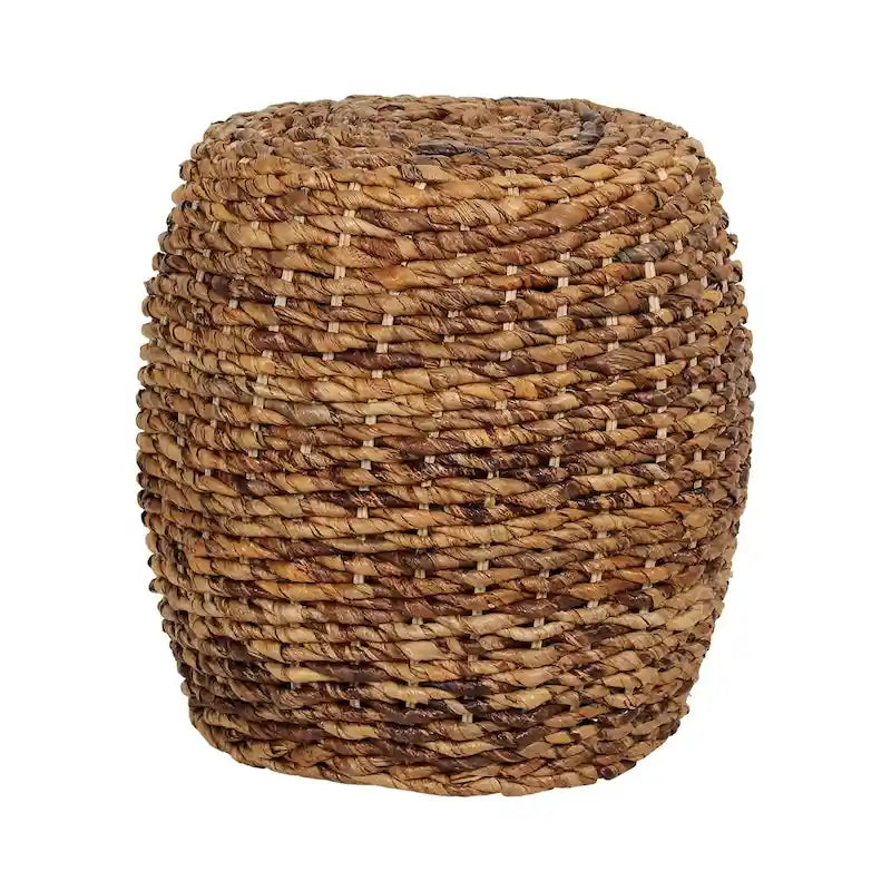 Table d'appoint en abaca tissé – 19x19x19