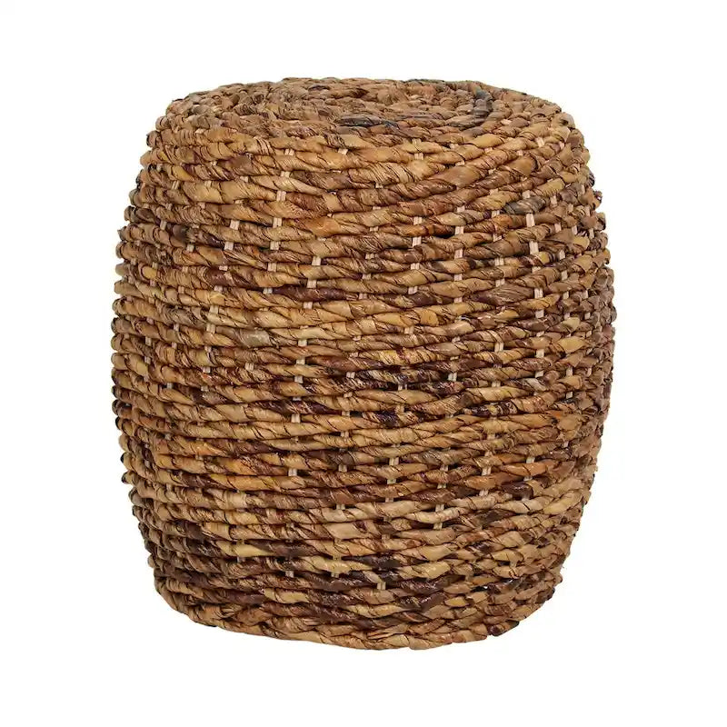 Table d'appoint en abaca tissé – 19x19x19