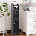Meuble de Rangement Salle de Bain Meuble de Rangement Étroit pour Petite Salle de Bain - 6,7P x 5,1L x 30H